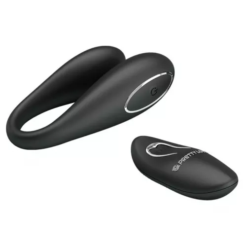 Вибратор PRETTY LOVE ALGERNON USB Black 12 function