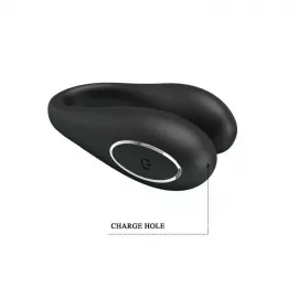 Вібратор PRETTY LOVE ALGERNON USB Black 12 function - 6