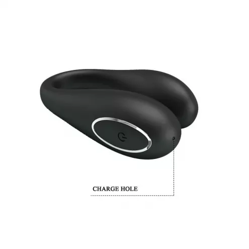 Вибратор PRETTY LOVE ALGERNON USB Black 12 function