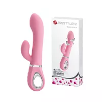 Вибратор PRETTY LOVE TERNENCE USB PINK 4 rot. 12 vibration