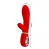 Вибратор PRETTY LOVE THOMAS USB RED 7 function