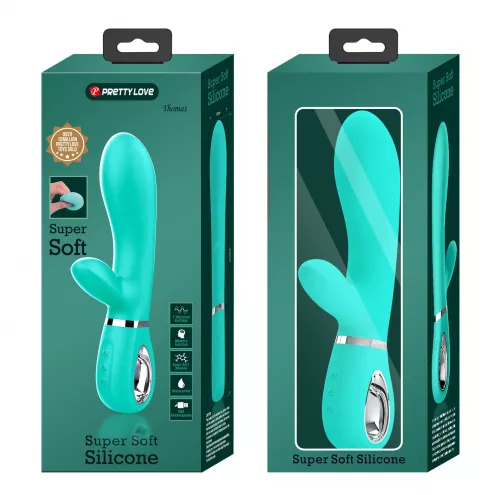 Вибратор PRETTY LOVE THOMAS USB GREEN 7 function