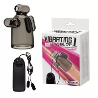 Насадка на пенис PRETTY LOVE VIBRATING CRISTAL CAP I vibration
