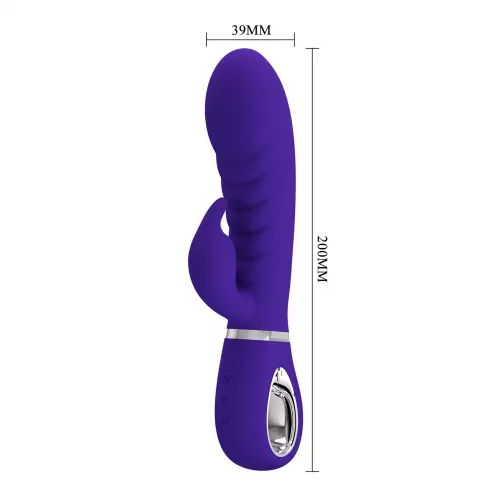 Вібратор PRETTY LOVE PRESCOTT Purple 7 function vibrations