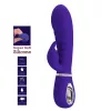 Вібратор PRETTY LOVE PRESCOTT Purple 7 function vibrations