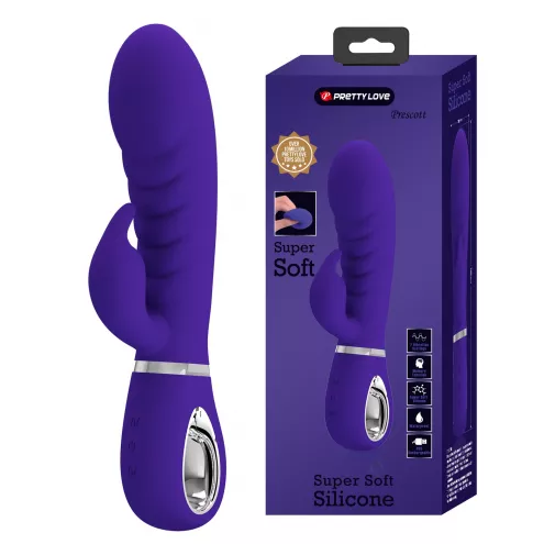 Вібратор PRETTY LOVE PRESCOTT Purple 7 function vibrations
