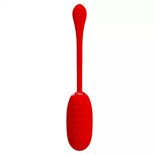 Віброяйце PRETTY LOVE Kirk Red 12 function vibrations