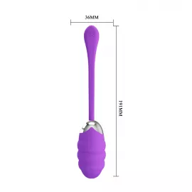 Вібропуля PRETTY LOVE FRANKLIN EGG Purple - 2