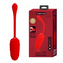 Віброяйце PRETTY LOVE MARINA EGG Red 12 vibration functions - 6