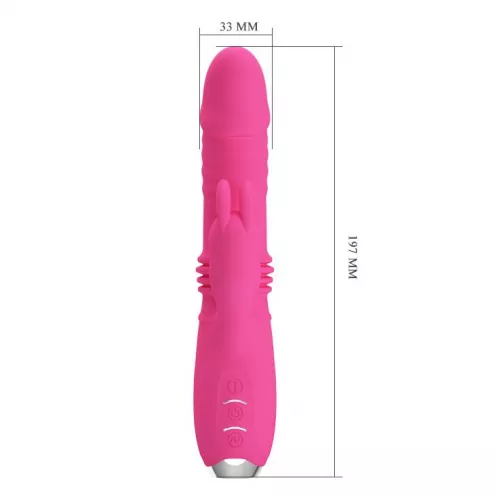 Вибратор PRETTY LOVE DOROTHY USB 3 Thrusting 12 Vibration