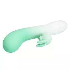 Вібратор PRETTY LOVE - Cerberus, 30 vibration functions 30 licking settings, Silicone ABS, USB recha - 6