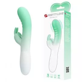 Вібратор PRETTY LOVE - Cerberus, 30 vibration functions 30 licking settings, Silicone ABS, USB recha - 1