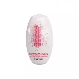 Мастурбатор PRETTY LOVE - Passionate Double-Sided Egg pink - 9