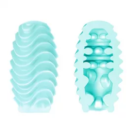 Мастурбатор PRETTY LOVE - Attractive double side egg GREEN - 6