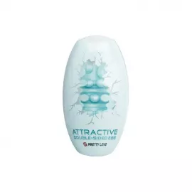Мастурбатор PRETTY LOVE - Attractive double side egg GREEN - 5