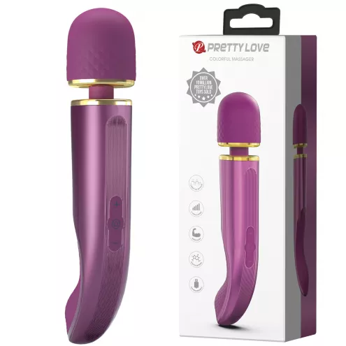 Вібромасажер PRETTY LOVE Colorful Massager, 7 vibration functions 5 levels of speed control