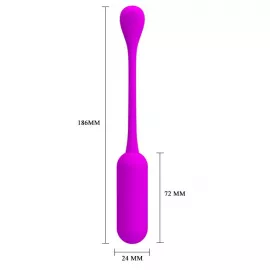 Вібратор PRETTY LOVE -LECHIES, 12 vibration функцій Wireless remote control - 3