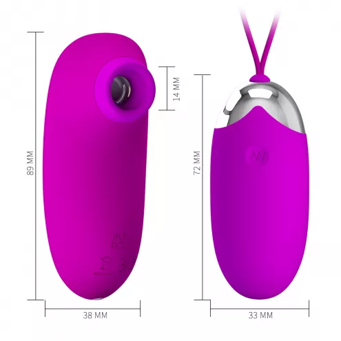 Вібратор PRETTY LOVE ORTHUS Multifunctional 2 in 1