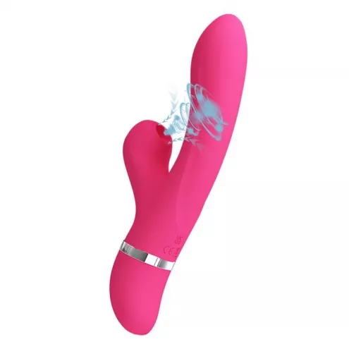 Вібратор PRETTY LOVE - Willow, 7 vibration functions 4 sucking functions