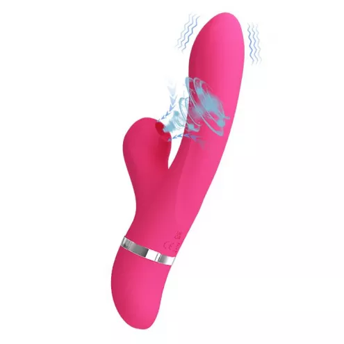 Вібратор PRETTY LOVE - Willow, 7 vibration functions 4 sucking functions