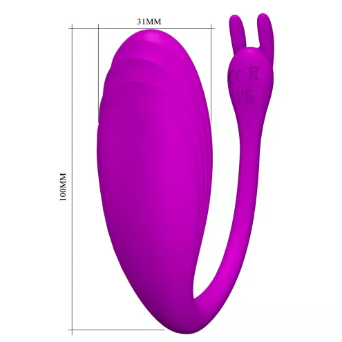Вибратор PRETTY LOVE Catalina, 12 vibration functions Mobile APP Long-distance Control