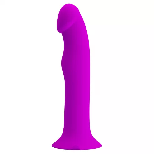 Вібратор PRETTY LOVE Murray PURPLE, 12 vibration functions 12 pulse wave settings Suction base
