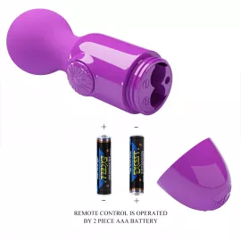 Вибромассажер PRETTY LOVE Mini stick Purple, Little Cute Vibration - 8