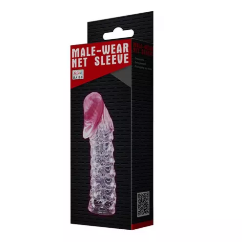 Насадка на пенис BAILE - MALE-WEAR NET SLEEVE