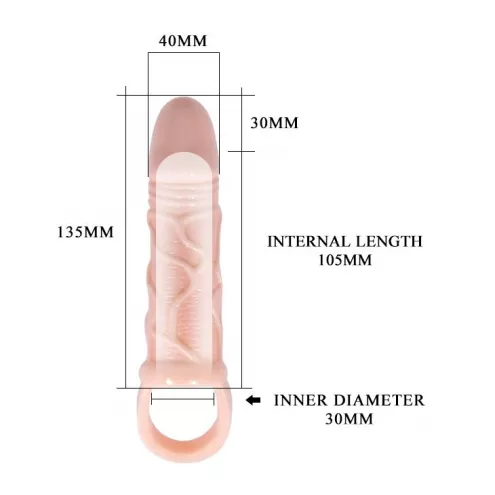 Насадка на пенис BAILE Man Extension