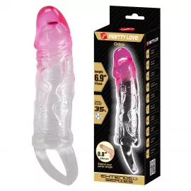 Насадка на пенис PRETTY LOVE Odes, 17,5 cm, PENIS SLEEVE - 1