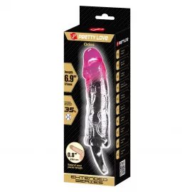 Насадка на пенис PRETTY LOVE Odes, 17,5 cm, PENIS SLEEVE - 8