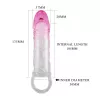 Насадка на пенис PRETTY LOVE Odes, 17,5 cm, PENIS SLEEVE
