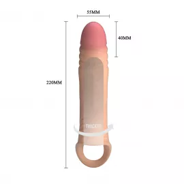 Насадка на пеніс Pretty Love 8.7 Vibrating - 5
