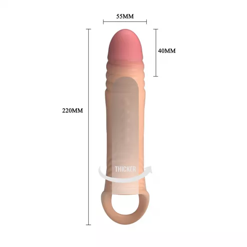 Насадка на пеніс Pretty Love 8.7 Vibrating
