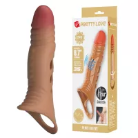 Насадка на пеніс Pretty Love 8.7 Vibrating Penis Sleeve Extender