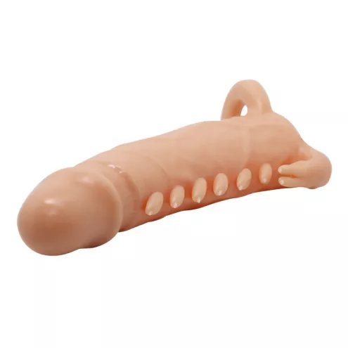 Насадка на пеніс Pretty Love Penis Sleeve Emmitt, тілесна