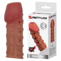 Насадка на пенис PRETTY LOVE Penis Sleeve, TPR, Waterproof