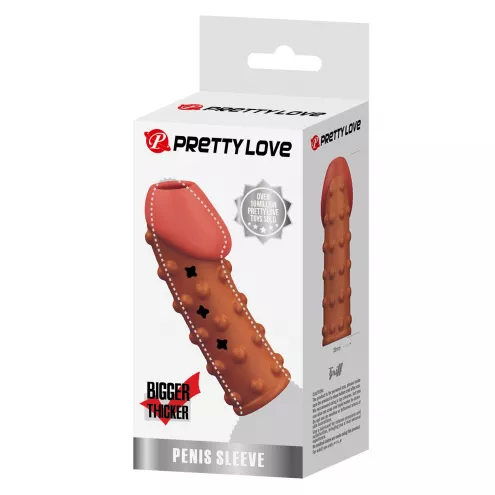 Насадка на пенис PRETTY LOVE Penis Sleeve, TPR, Waterproof