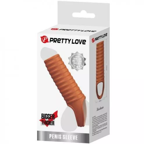 Насадка на пенис PRETTY LOVE Hartman, TPR, Waterproof