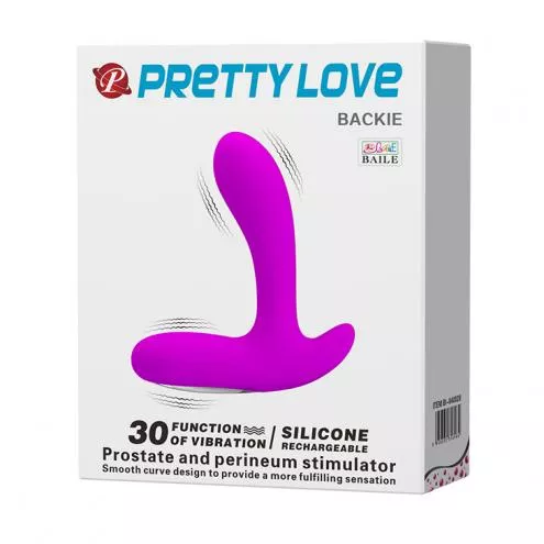 Массажер простаты Pretty Love Backie Purple