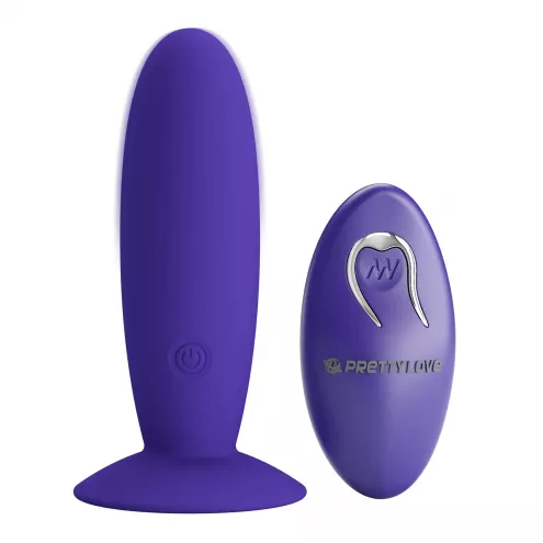 Анальна пробка з пультом керування PRETTY LOVE REMOTE CONTROL VIBRATING PLUG 12