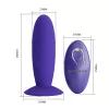Анальна пробка з пультом керування PRETTY LOVE REMOTE CONTROL VIBRATING PLUG 12