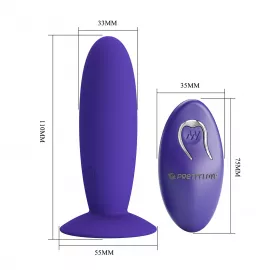 Анальна пробка з пультом керування PRETTY LOVE REMOTE CONTROL VIBRATING PLUG 12 - 5