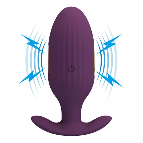 Анальная пробка PRETTY LOVE Jefferson, 12 vibration functions 3 electric shock functions