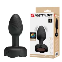 Анальна пробка з вібрацією PRETTY LOVE Olman