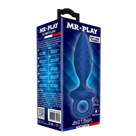 Анальна пробка MR. PLAY Butt Plug with Loop – Size L - 8