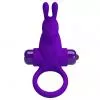 Эрекционное кольцо с вибрацией PRETTY LOVE VIBRANT PENIS RING I Purple