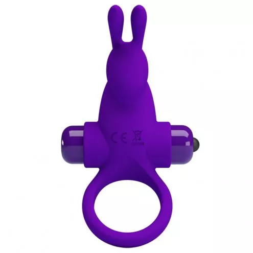 Эрекционное кольцо с вибрацией PRETTY LOVE VIBRANT PENIS RING I Purple