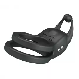 Эрекционное кольцо Pretty Love Goodwin Vibrating Double Penis Ring - 8