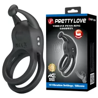 Ерекційне кільце Pretty Love Goodwin Vibrating Double Penis Ring